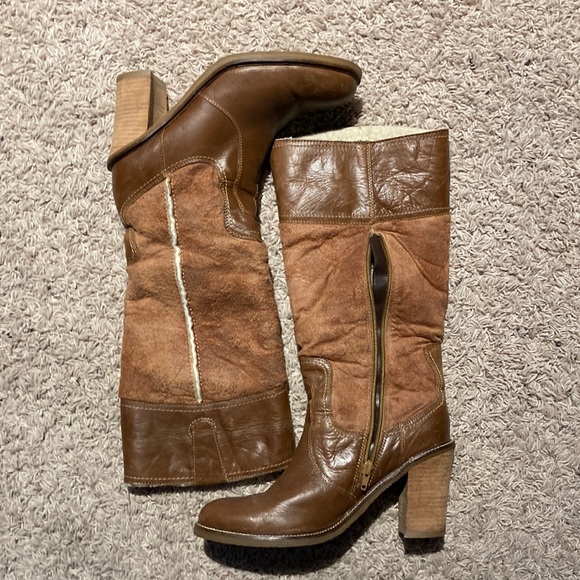 Leather boots. - Picture 1 of 8